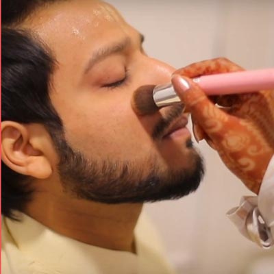 Groom Makeup