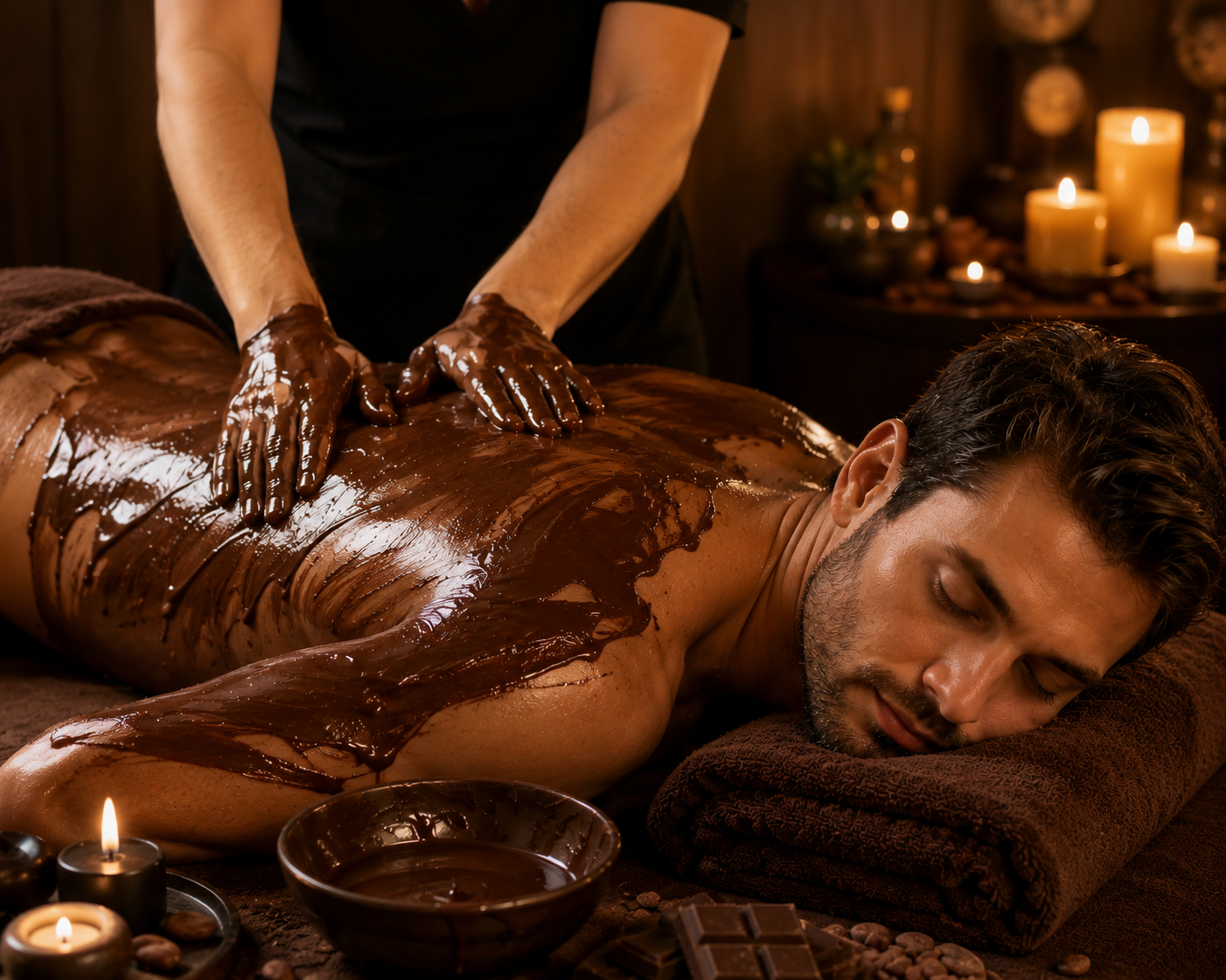 Chocolate massage